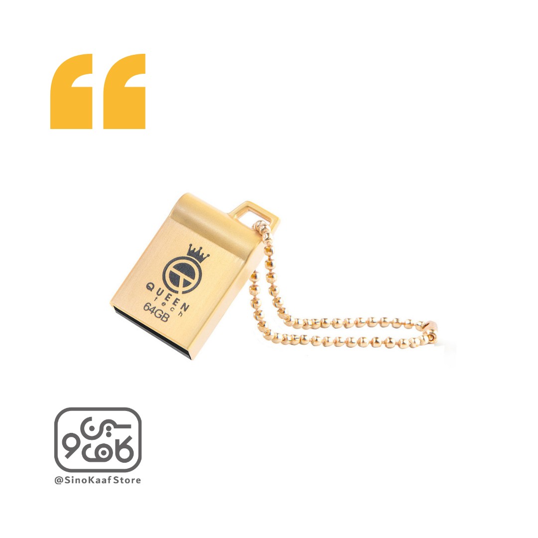 فلش مموری کوئین تک مدل marvel ظرفیت 64 گیگابایت با گارانتی مادام العمر آی تین