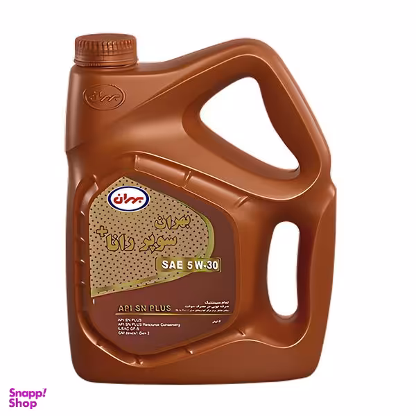 روغن موتور بهران مدل سوپر رانا پلاس 5W30 SN plus حجم 4 لیتر