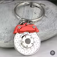 سر کلیدی فلزی طرح دیسک و کالیپر ترمز