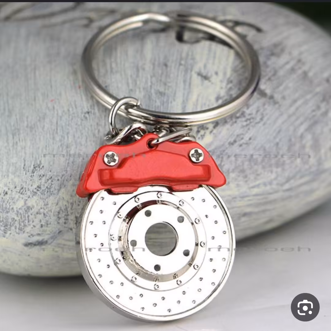 سر کلیدی فلزی طرح دیسک و کالیپر ترمز