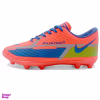 کفش فوتبال مردانه طرح اسپید (Speed) کد C-7433 رنگ نارنجی (غیراصل)