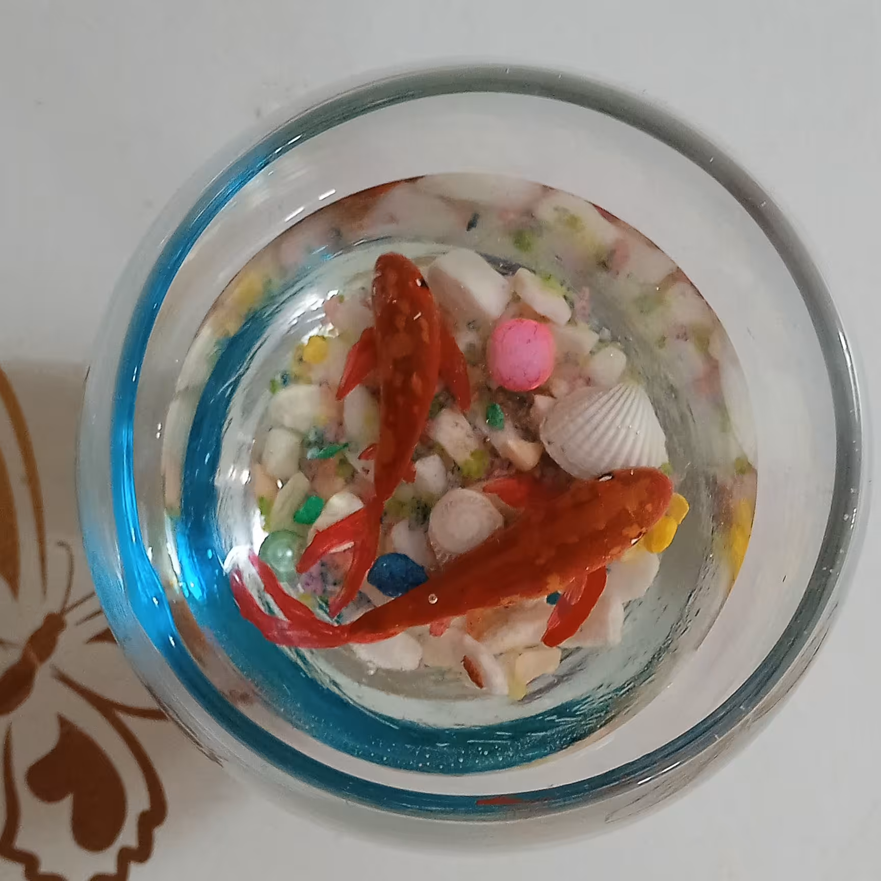 ماهی سه بعدی پایه دار 