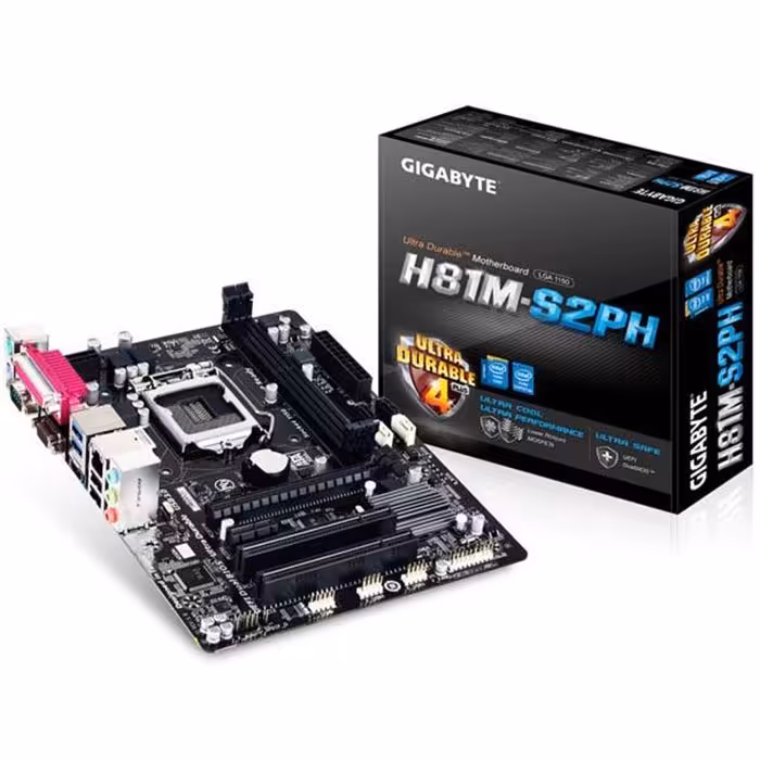 مادربرد گیگابایت مدل GA-H81M-S2PH سوکت 1150