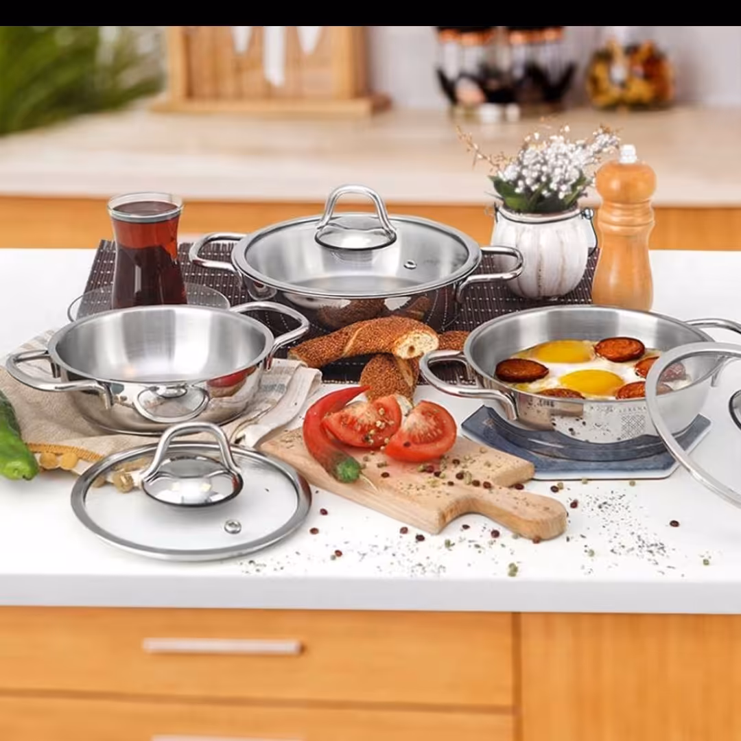تابه سه سایز 
محصول  ترکیه

درب پیرکس و دار