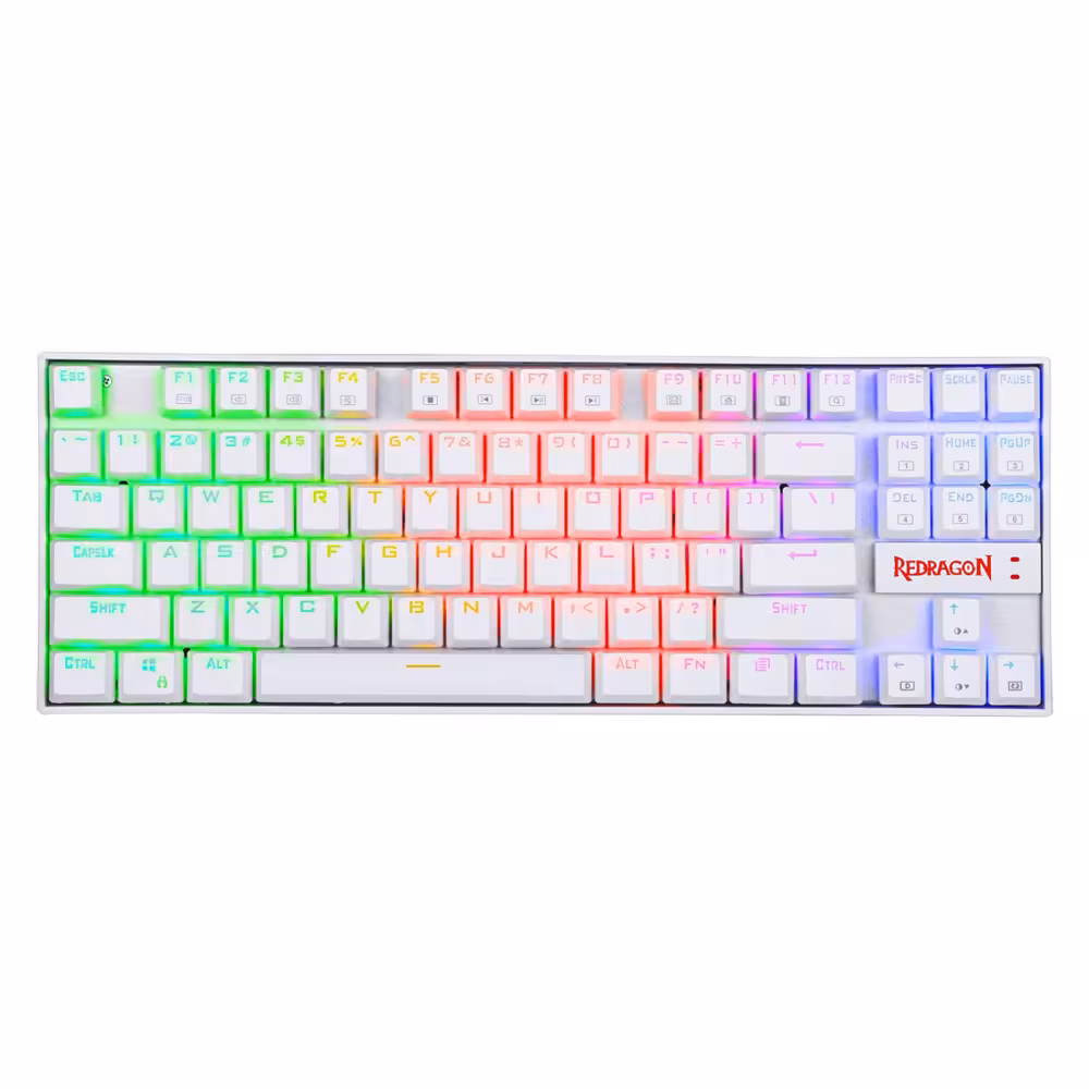کیبورد گیمینگ ردراگون Redragon KUMARA Pro K552 White