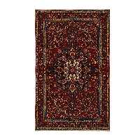  فرش دستبافت قدیمی شش متری مدل بختیاری کد 141210