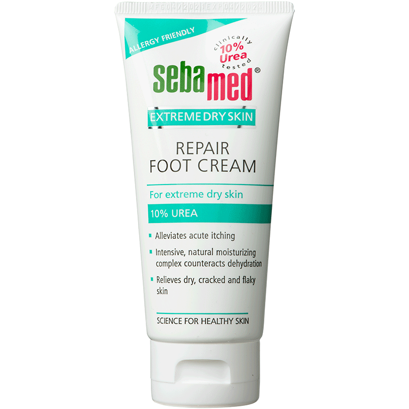 کرم پا ترمیم کننده پوست خشک شدید سبامد SebaMed Extreme Dry Skin Repair Foot Cream • خوش آرا