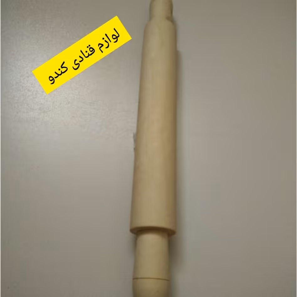 وردنه چوبی 40 سانت ( چوب سفید )