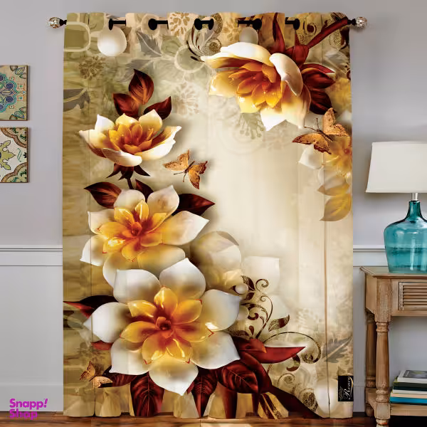 پرده مدل C4-50823 سایز 190x140 سانتی متر