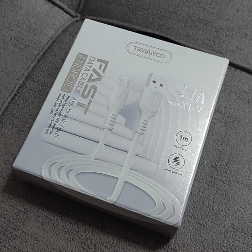 کابل میکرو TRANYOO  آمپر 2.1 کیفیت ساخت بسیار بالا