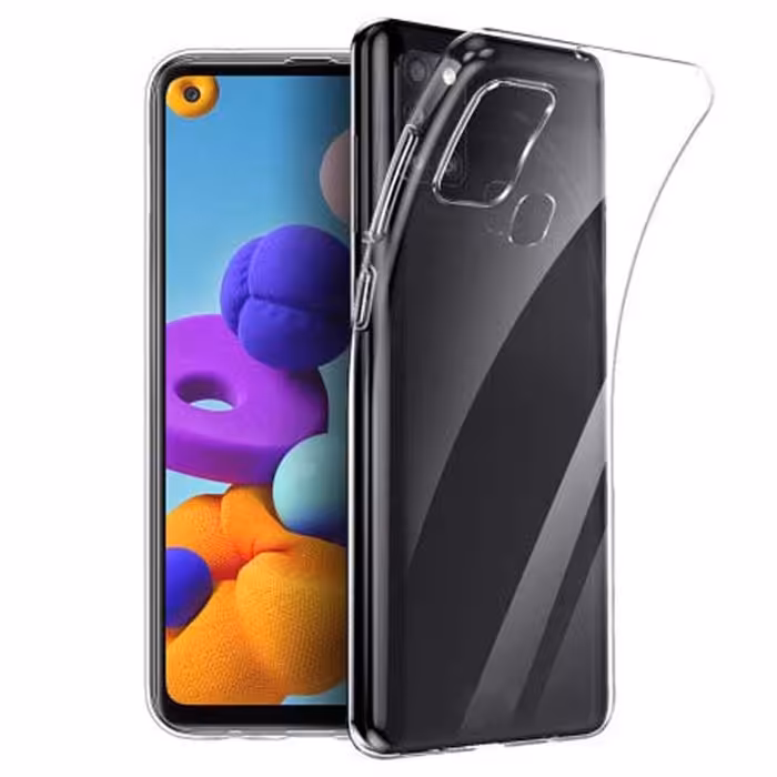قاب ژله ای شفاف مناسب برای گوشی موبایل سامسونگ Galaxy A21S
