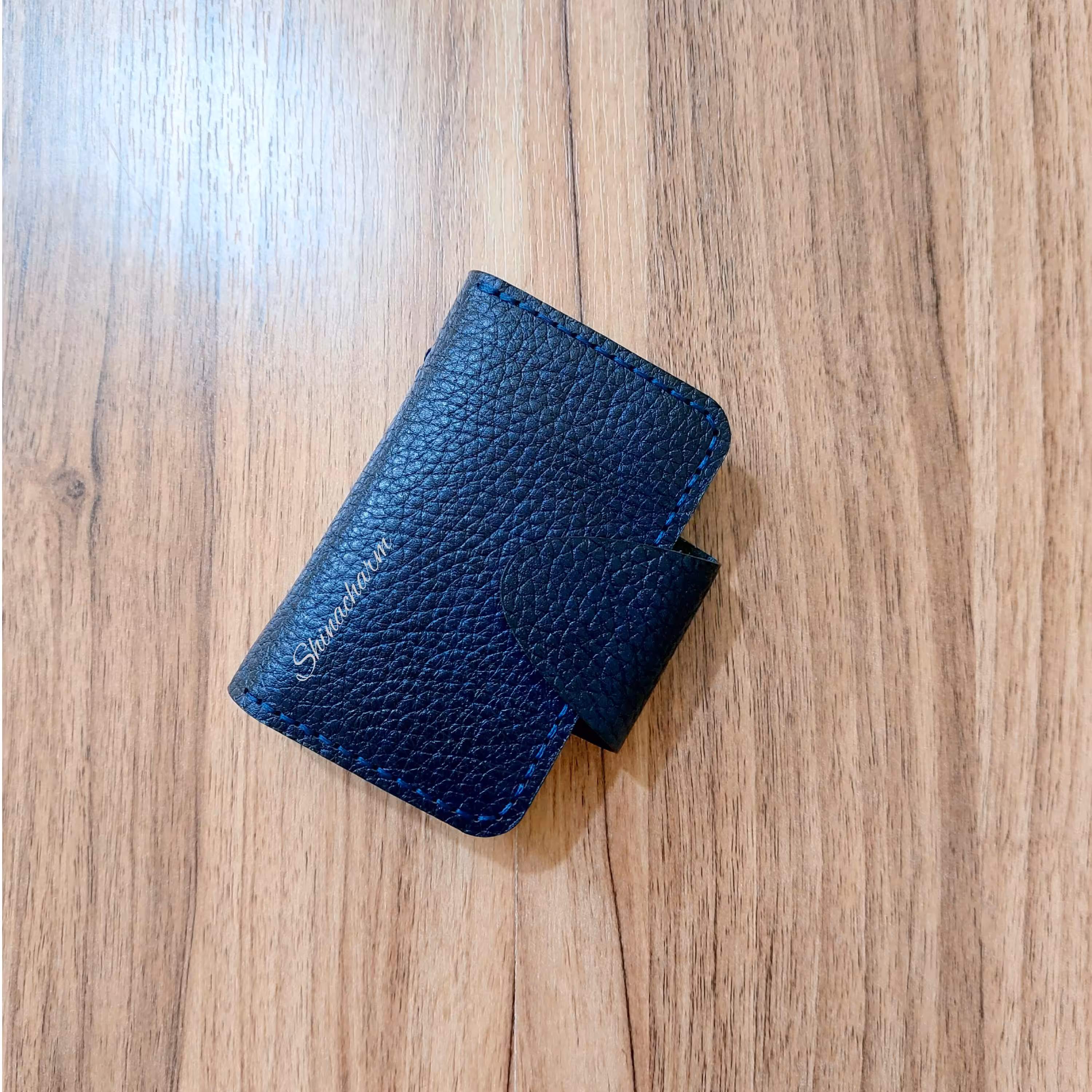 جاکارتی چهار لت با چرم طبیعی گاوی و دستدوز