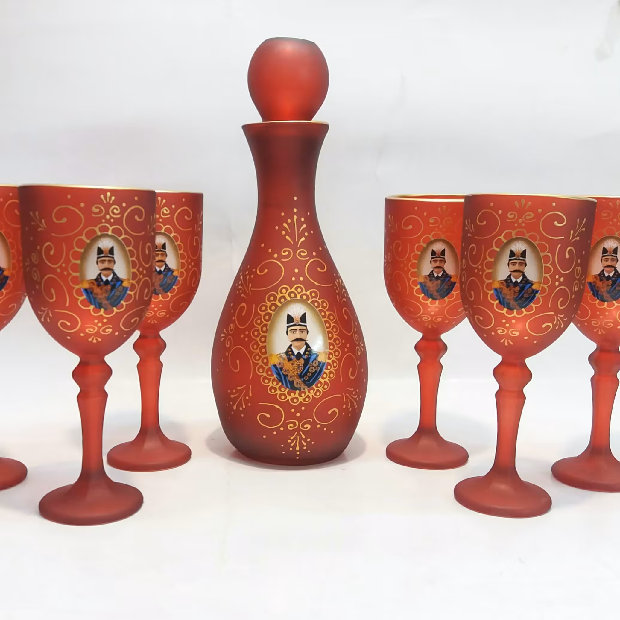 تنگ و جام شاه عباسی مات