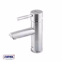 شیر روشویی شودر مدل موناکو پلاس کروم مات