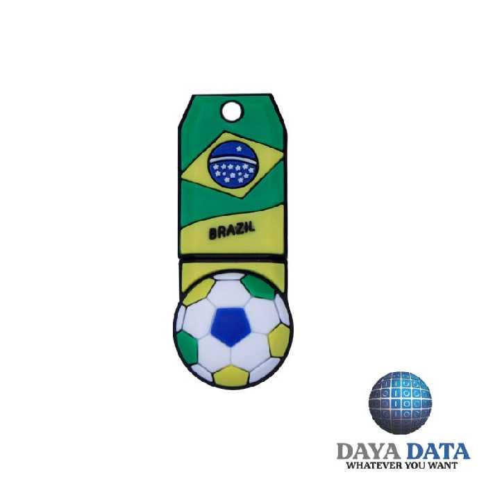 فلش مموری فانتزی دایا دیتا  پرچم برزیل   مدل PS1010-9 ظرفیت32GB -USB3 