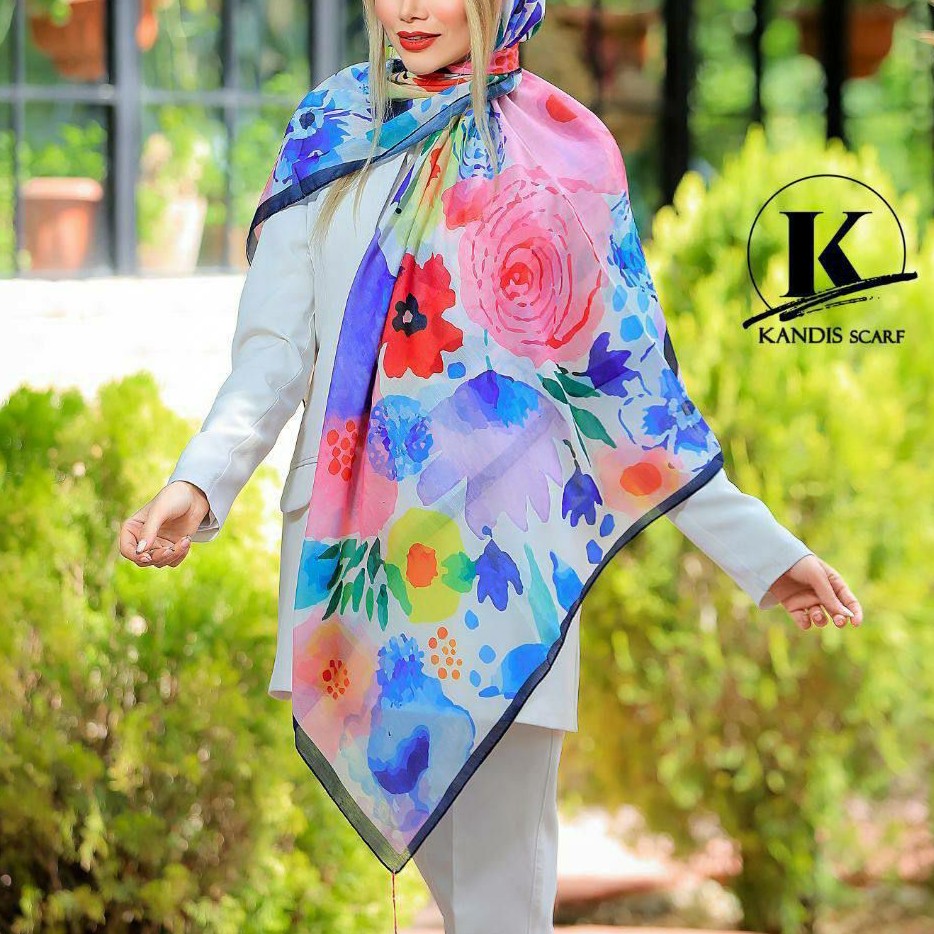 روسری نخی اسپان کد3