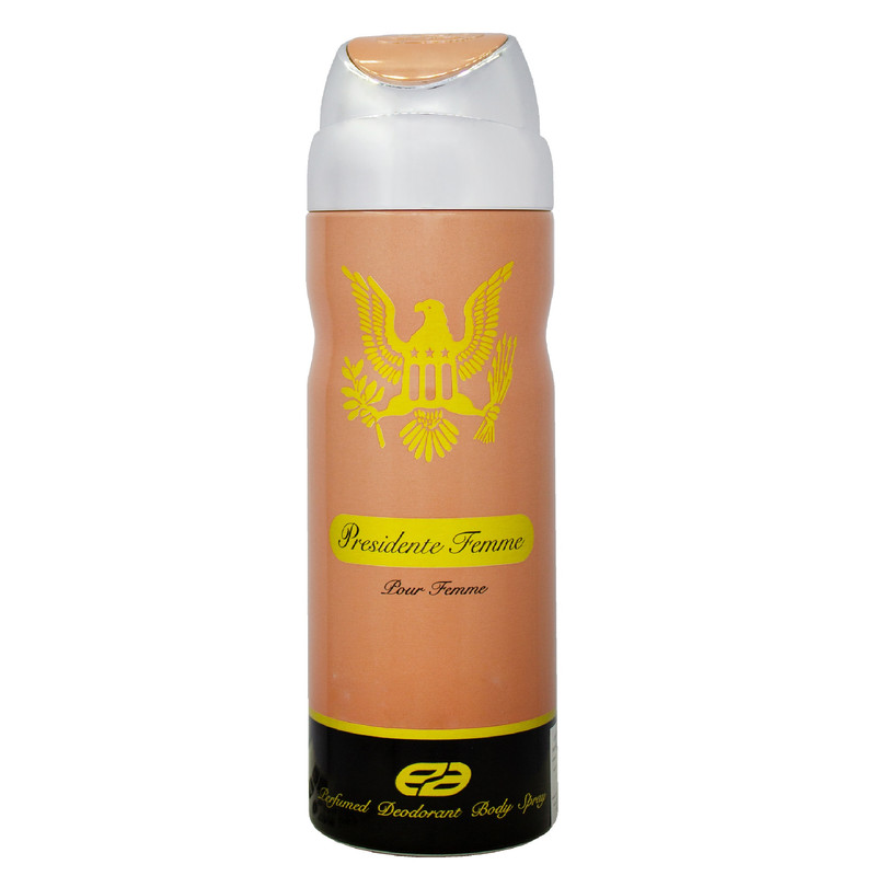 اسپری خوشبو کننده بدن زنانه عماد آرا مدل Presidente حجم 200 میلی لیتر