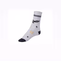 جوراب برند محصول کمپانی لیدل آلمان طوسی سورمه ای ستاره ای مناسب 35 -38