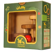 اسباب بازی پلکان چوبی