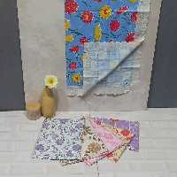 سفره 2 نفره دو رو در شش رنگ و طرح متنوع و جذاب قابل شستشو جنس پلاستیک نرم 