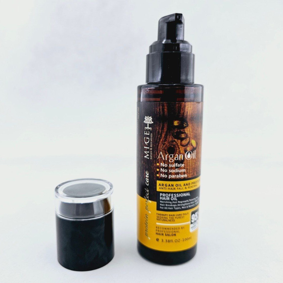 
روغن مو بدون سولفات آرگان میگ 100 میل