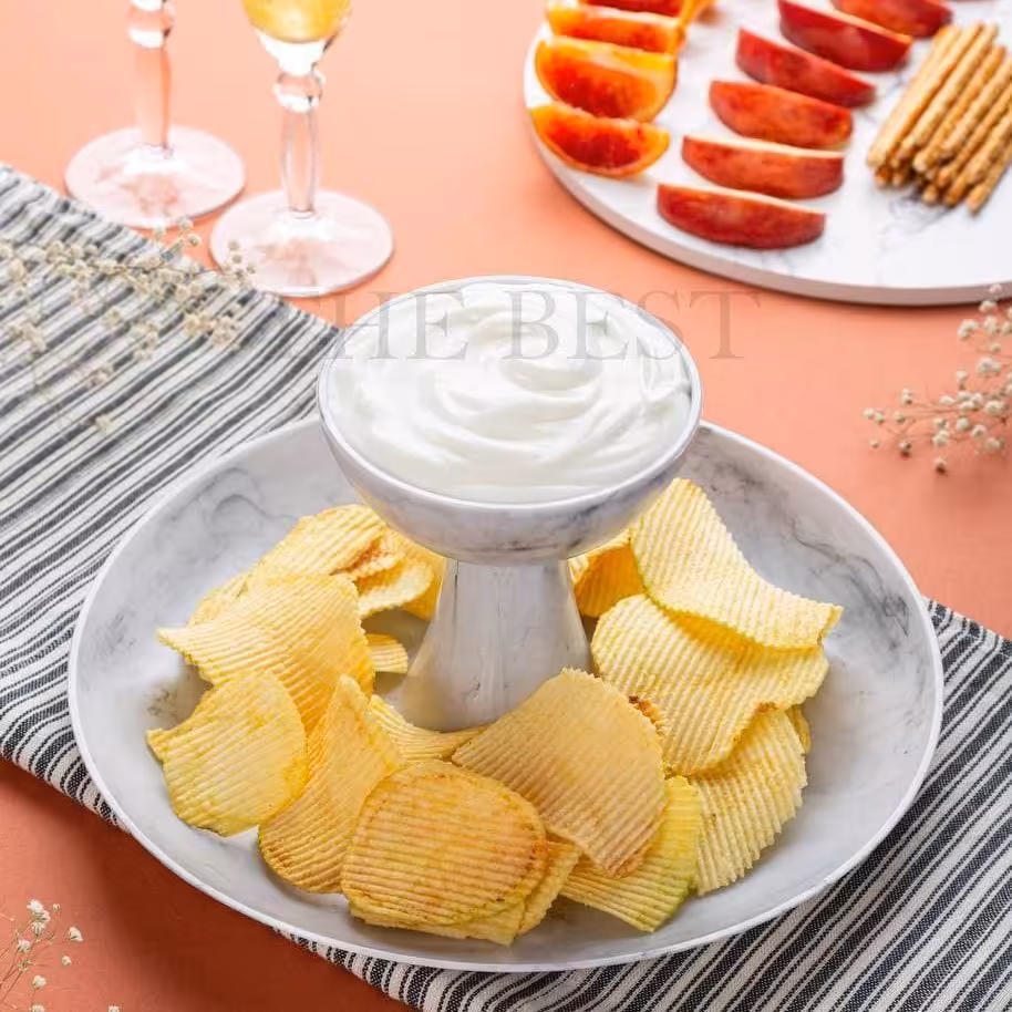 ظرف چیپس خوری جنس ملامین رنگی