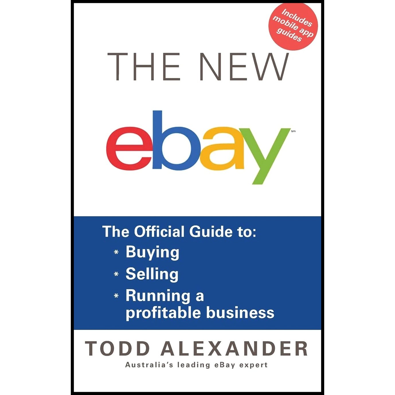کتاب زبان اصلی The New ebay اثر Todd Alexander انتشارات Wiley
