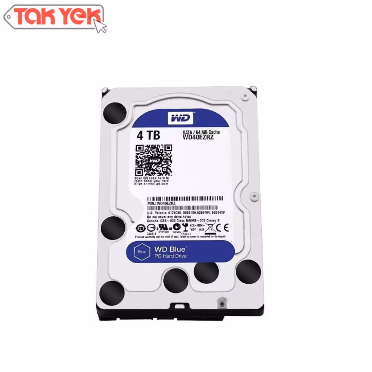 هارد دیسک اینترنال وسترن WD Blue 4TB