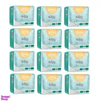 پک اقتصادی نوار بهداشتی سبز پنبه ریز (Panberes) بسته 12 عددی