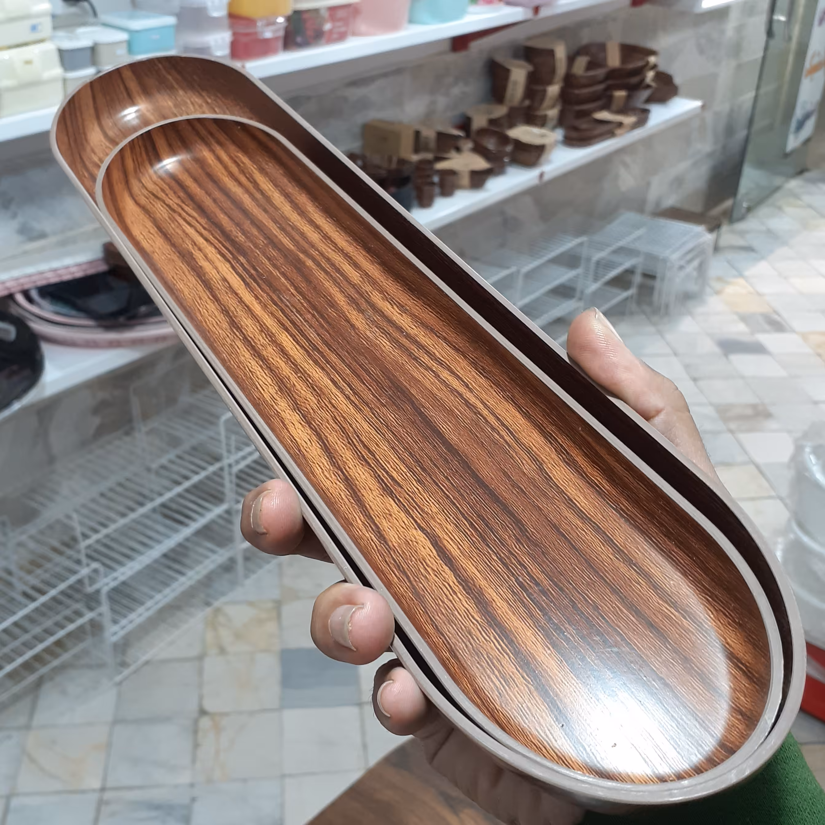 شیرینی خوری طرح چوب 2 تایی