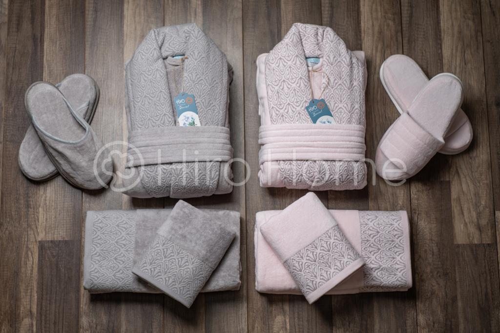 سرویس حوله عروس و داماد 10تیکه hiro