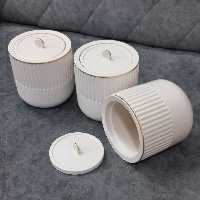 بانکه سایز بزرگ  سنگ مصنوعی  زیبا وبا کیفیت سه عدد