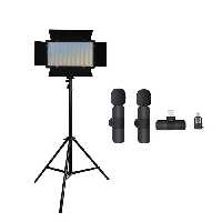 کیت تولید محتوا پروژکتور U600 RGB و میکروفون A-kit33