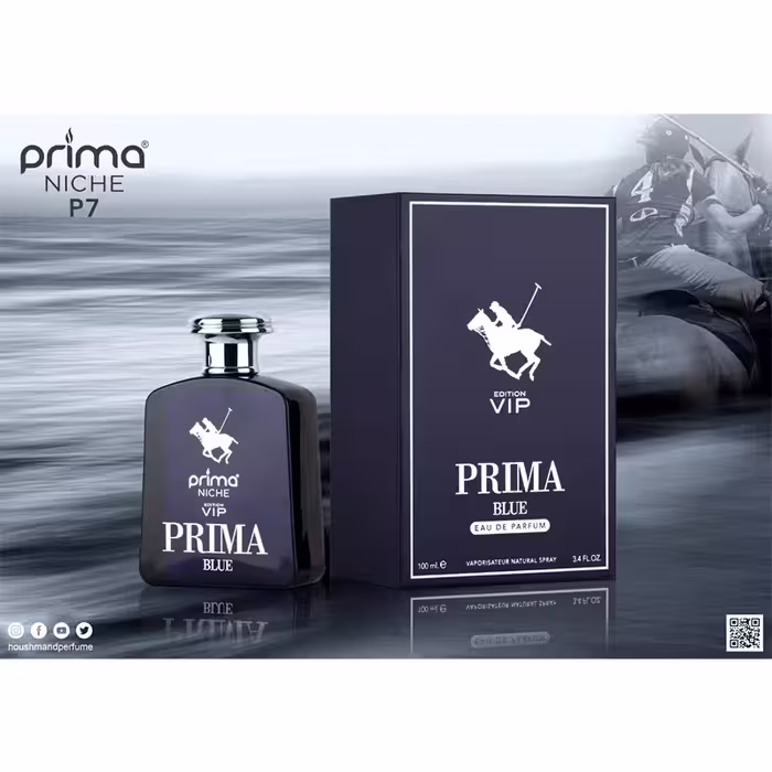ادکلن پریما بلو رالف لورن پولو آبی ادو پرفیوم وی ای پی PRIMA BLUE VIP