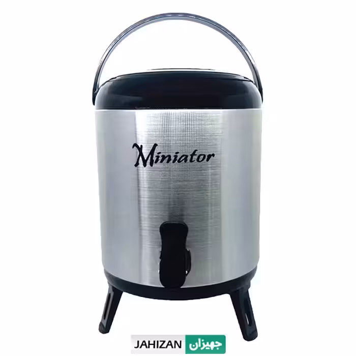 کلمن 10لیتر استیل مینیاتور پایه دار