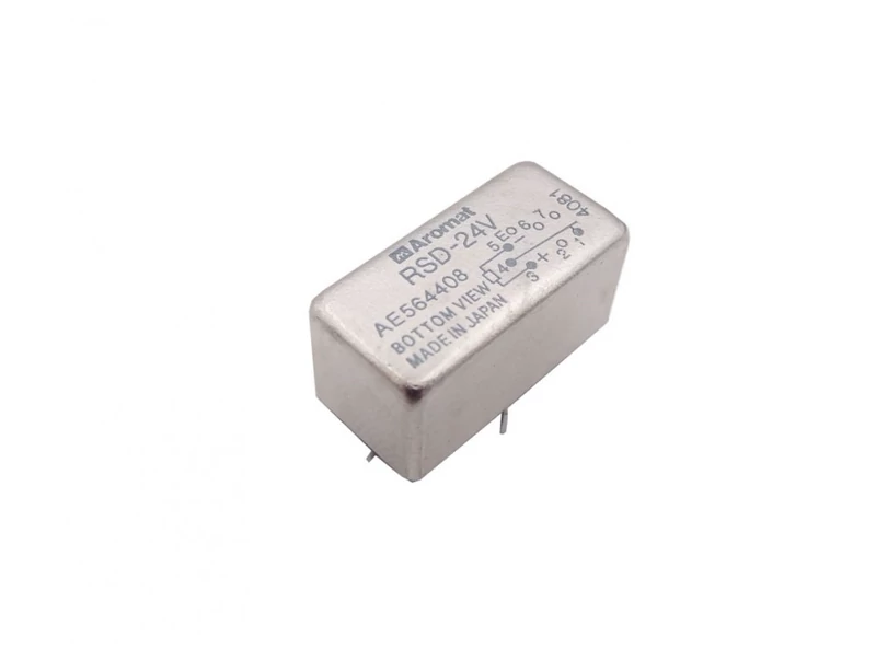 رله 24V فلزی 8 پایه ژاپنی مارک AROMAT کد RSD-24 | amazonchi