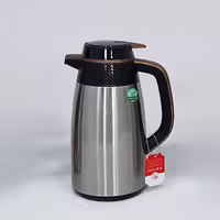 فلاسک شیشه دار  1.6 لیتر  SC رنگ نقره ای