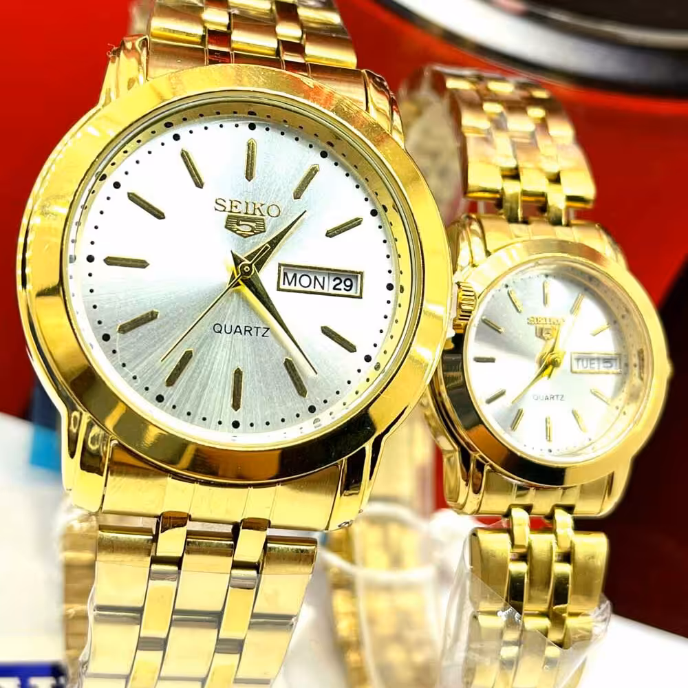 ست و تک ساعت مچی سیکو 5 موتور ژاپن کیفیت قوی با گارانتی SEIKO5
