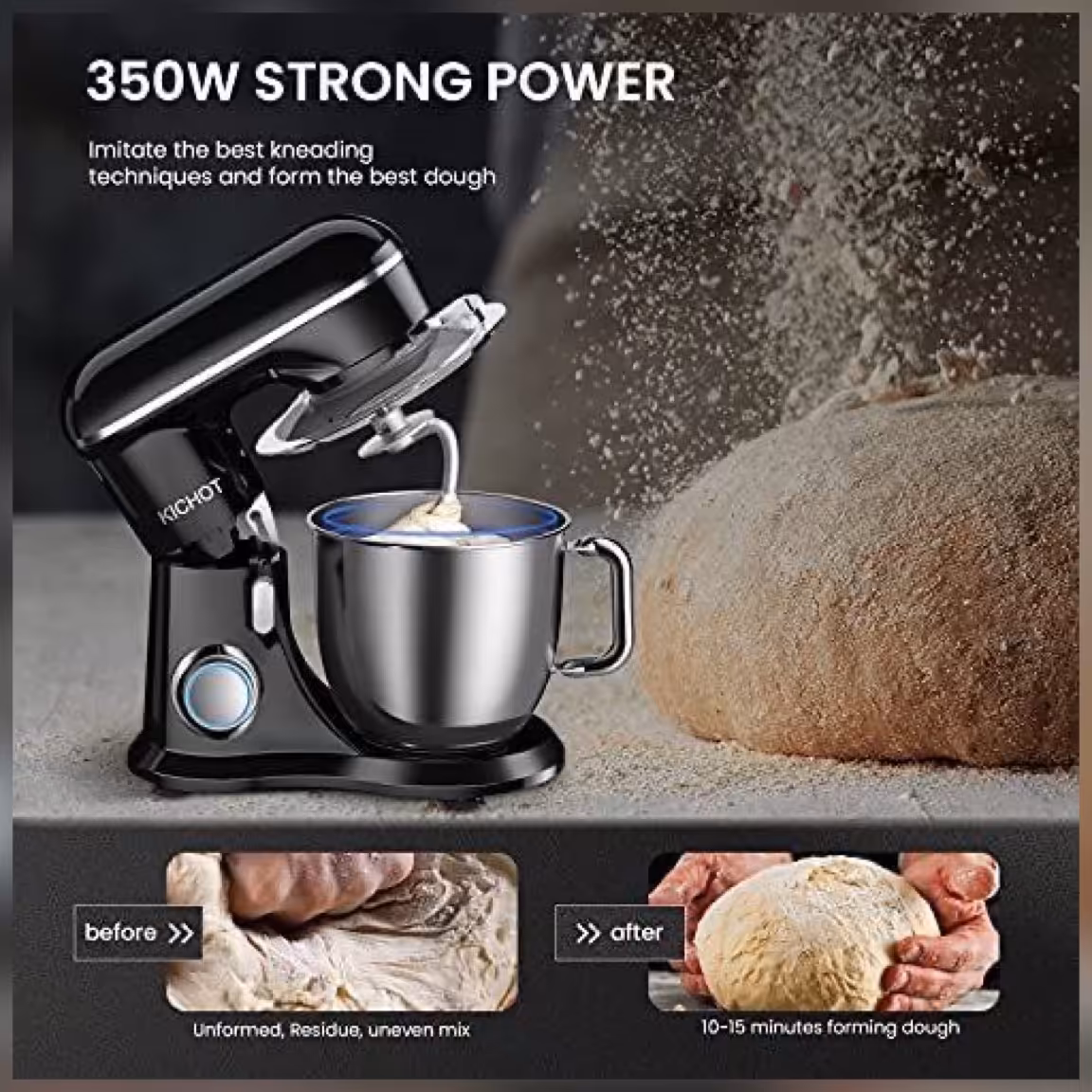 میکسر پایە kichot حرفەای دە سرعتە