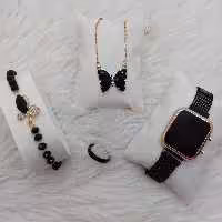 ست ساعت زنانه مشکی