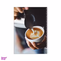 دفتر مشق 100 برگ بامبیلیپ طرح قهوه کد 1342895