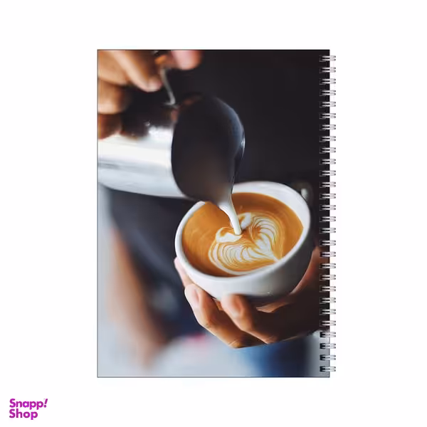 دفتر مشق 100 برگ بامبیلیپ طرح قهوه کد 1342895