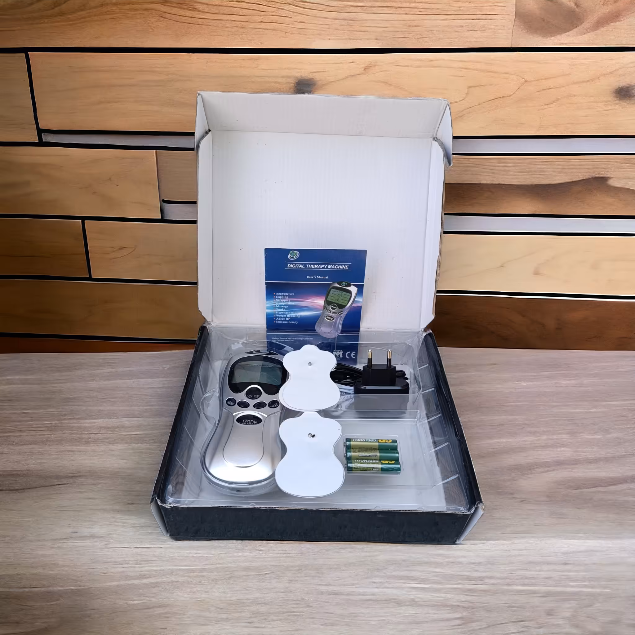 دستگاه فیزیوتراپی خانگی (دستگاه تنس) با هفت نوع پالس مدل Health Herald (تخفیف ویژه)
