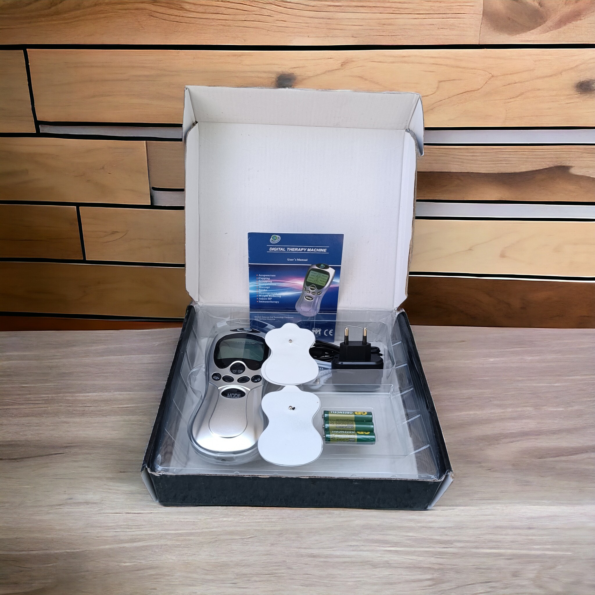دستگاه فیزیوتراپی خانگی (دستگاه تنس) با هفت نوع پالس مدل Health Herald (تخفیف ویژه)