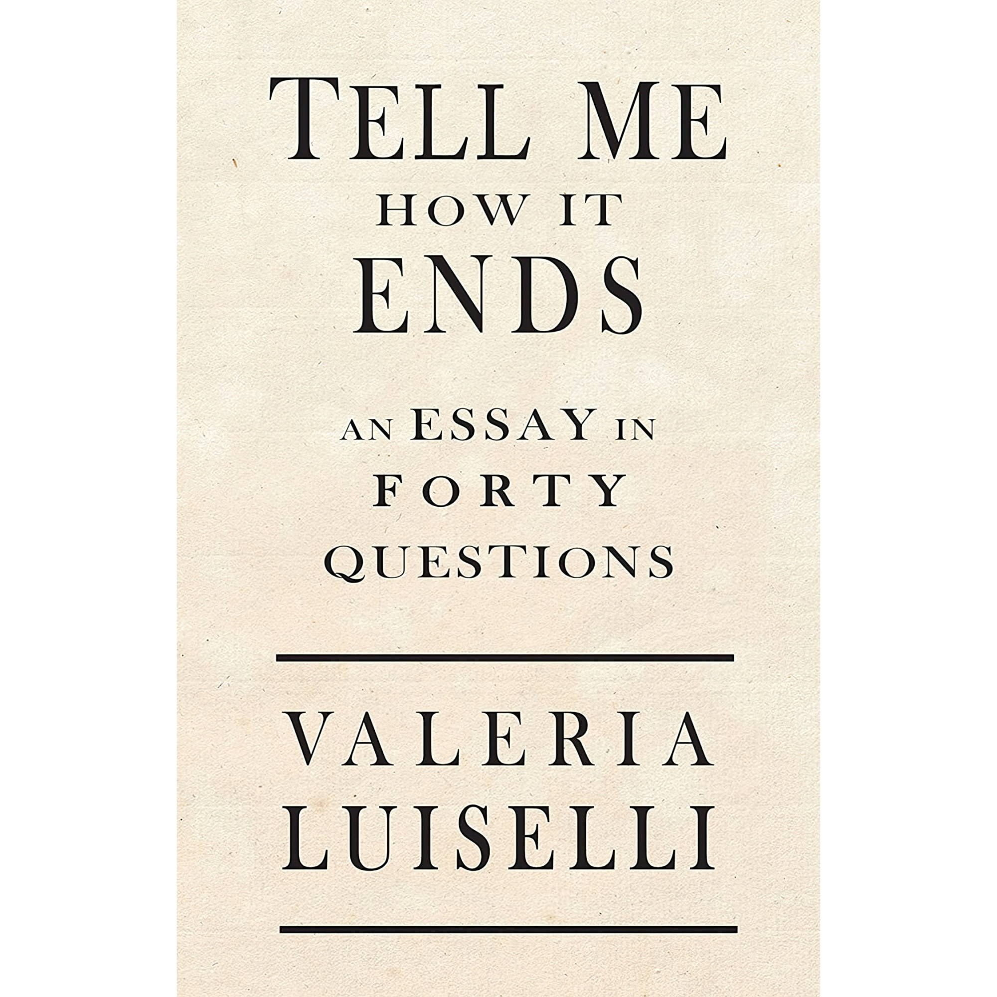 کتاب زبان اصلی Tell Me How It Ends An Essay in Questions