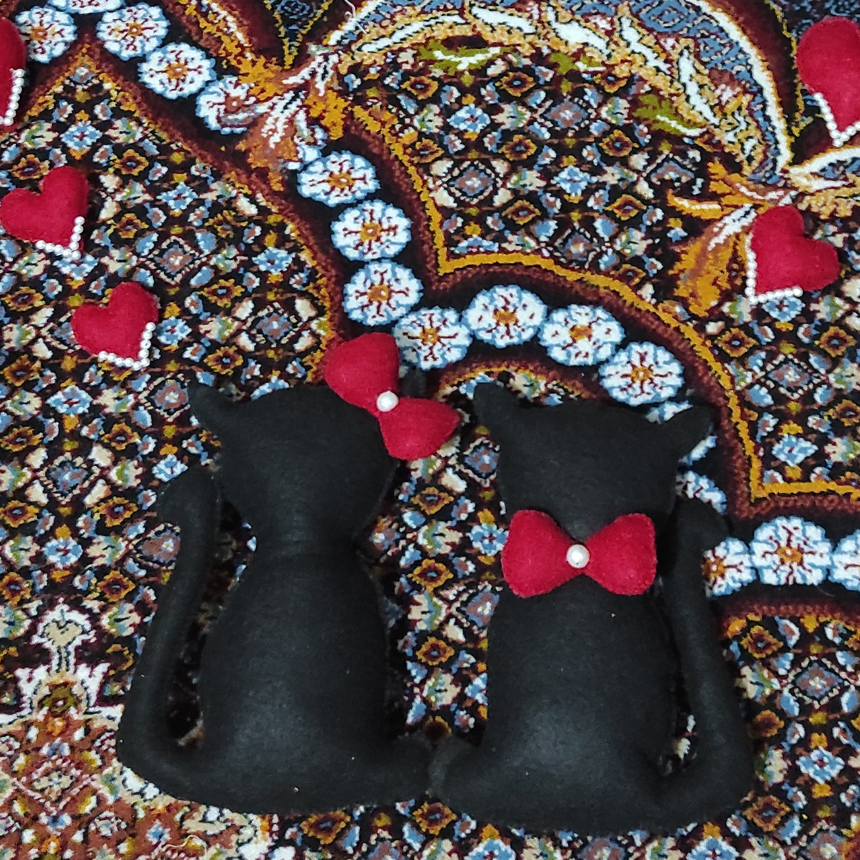 گربه های جفتی برای بالای پریز برق و تزیین اتاق