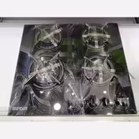 گاز رومیزی 4شعله مرسین مدل 401 شیشه ای