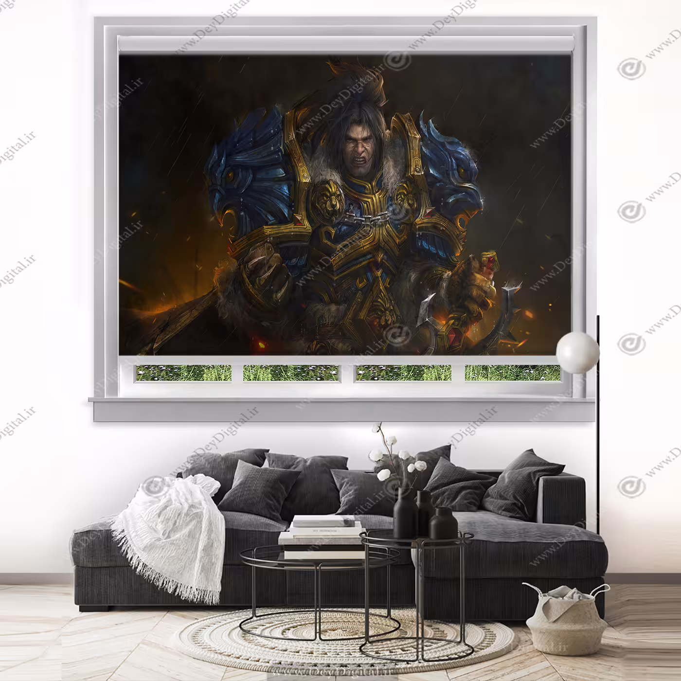 پرده شید گیمینگ وارین رین WAs-1080