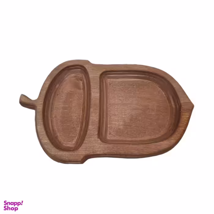 زیرلیوانی چوبی طرح بلوط