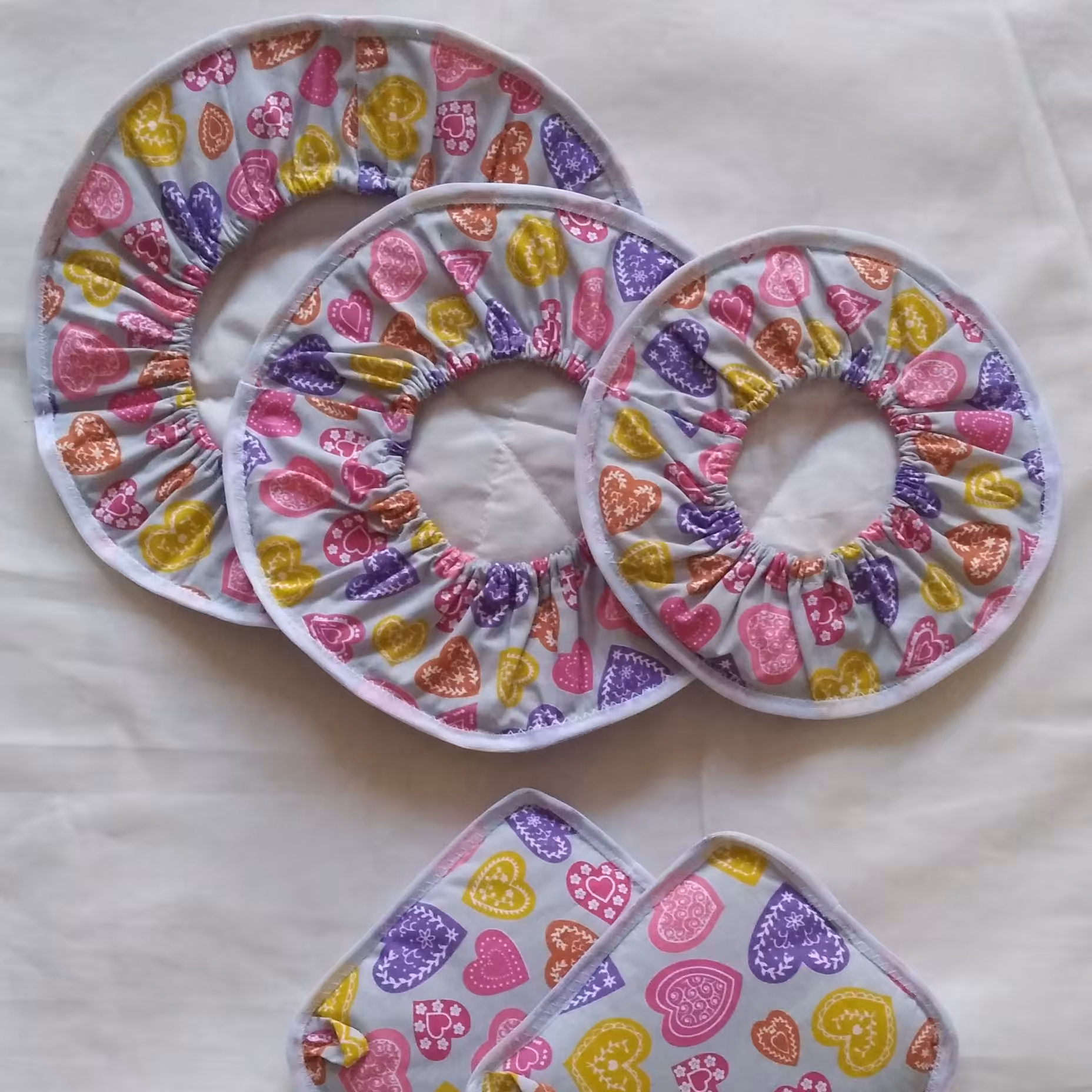 ست دم کش دستگیره طرح 1 جنس تضمینی  دور دوزی زیگزاک